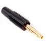Разъем акустический Black Rhodium Banana plug 4 mm black